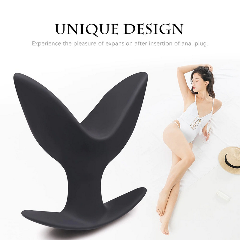 Silicone Anal Plugs /  Soft Split Anal Butt Plug / Anal Extender Sex Toys for Woman And Man - EVE's SECRETS