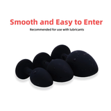 Silicone Anal Plug With G-Spot For Men And Women / Bullet Vibrator Toy / Red Stone Butt Plugs - EVE's SECRETS