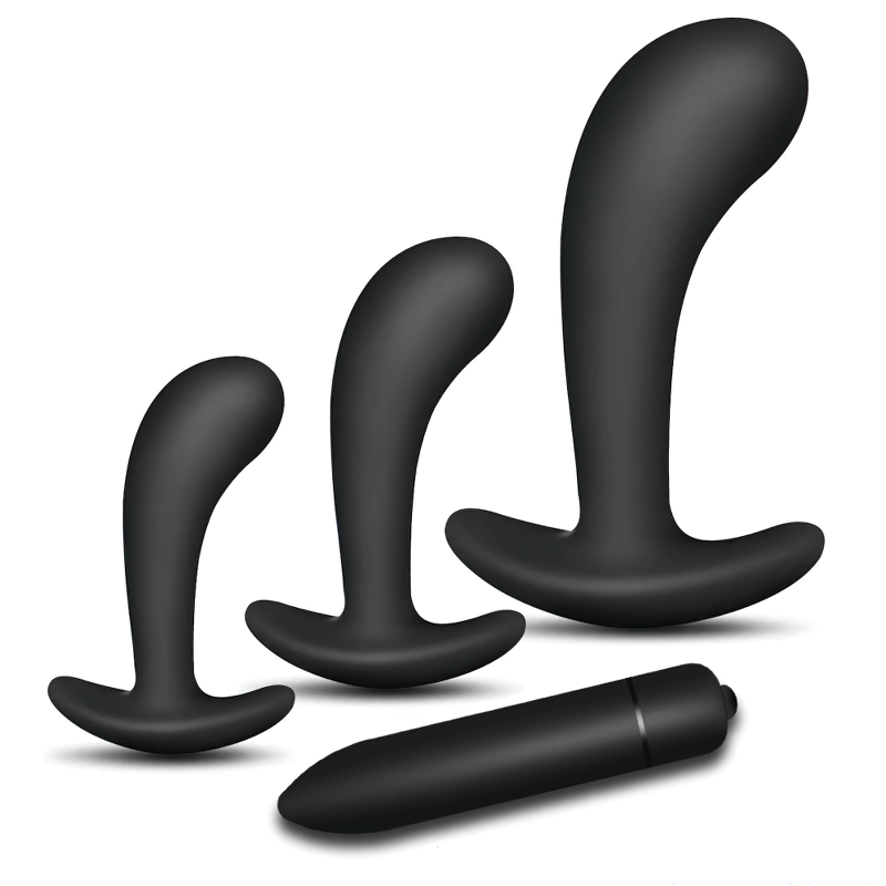 Silicone Anal Plugs For Men And Women / Bullet Dildo Vibrator / Male Prostate Massager - EVE's SECRETS