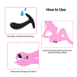 Silicone Anal Plugs For Men And Women / Bullet Dildo Vibrator / Male Prostate Massager - EVE's SECRETS
