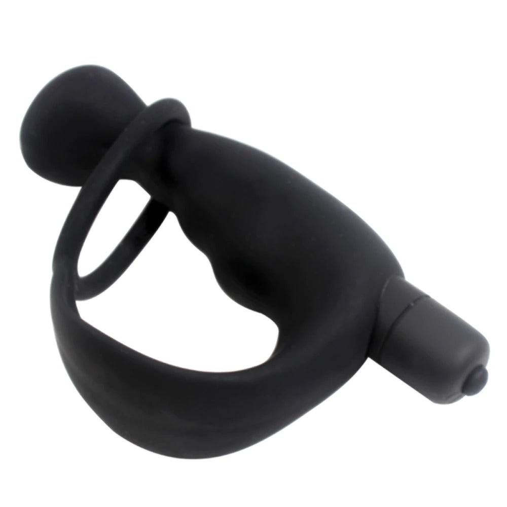 Silicone Anal Vibrator / Men Climax Delay Ejaculation Cock Ring / Adult Sex Toys - EVE's SECRETS