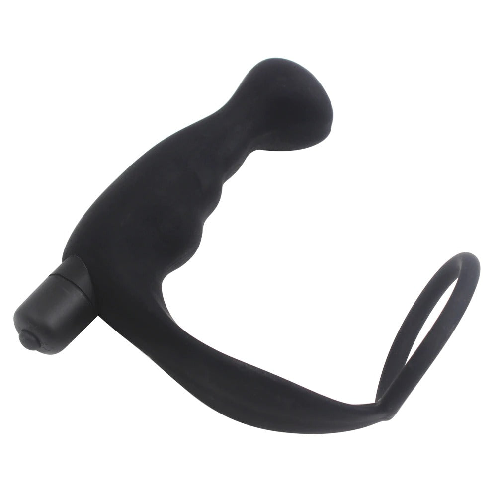 Silicone Anal Vibrator / Men Climax Delay Ejaculation Cock Ring / Adult Sex Toys - EVE's SECRETS