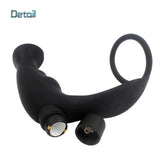 Silicone Anal Vibrator / Men Climax Delay Ejaculation Cock Ring / Adult Sex Toys - EVE's SECRETS