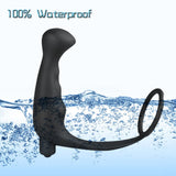 Silicone Anal Vibrator / Men Climax Delay Ejaculation Cock Ring / Adult Sex Toys - EVE's SECRETS
