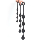 Silicone Big Anal Balls / Intimate Black Anal Beads / Sex Toys for Women & Men - EVE's SECRETS