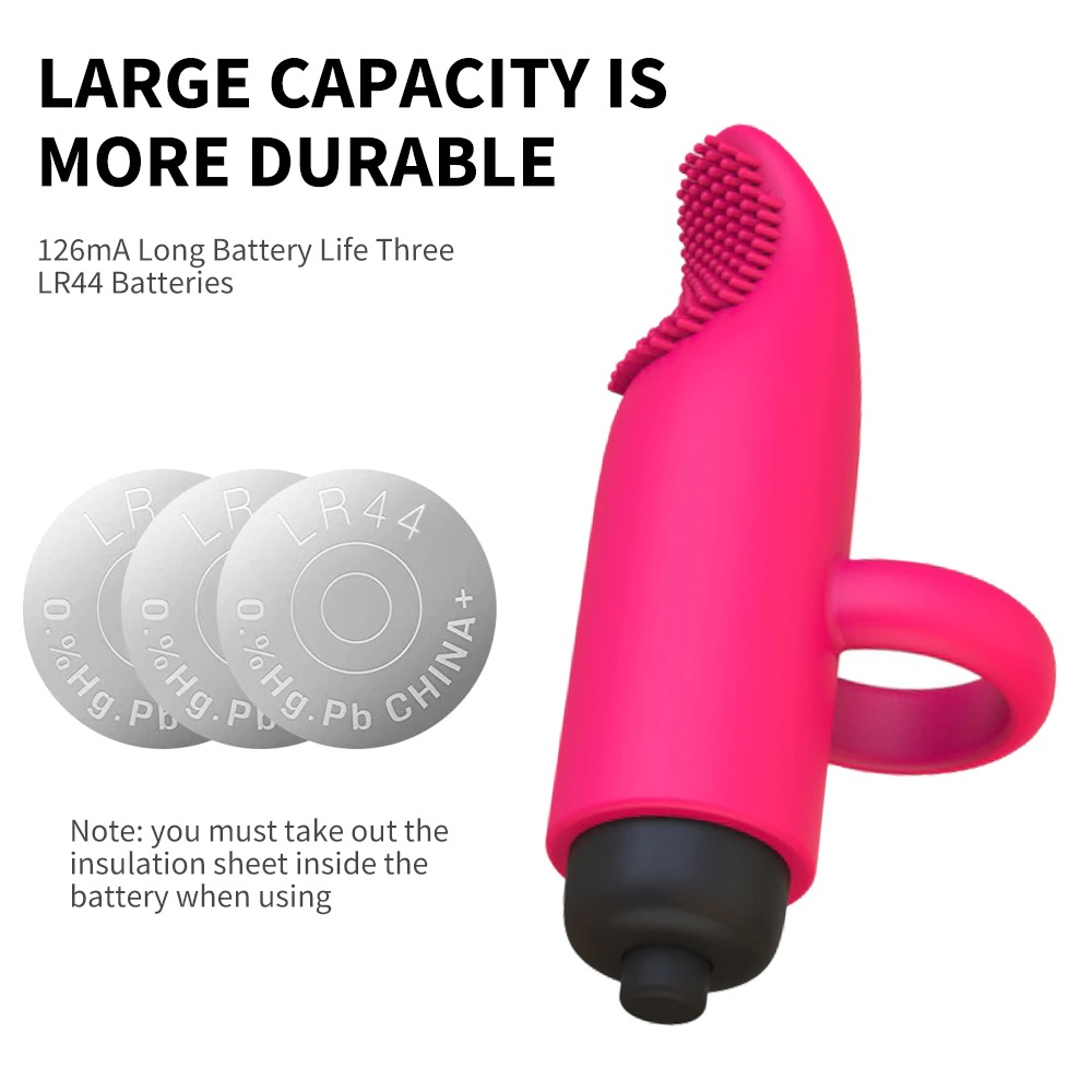 Silicone Clitoral Stimulator / Vaginal Massager Vibrator / Finger Sex Toy for Ladies - EVE's SECRETS