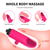 Silicone Clitoral Stimulator / Vaginal Massager Vibrator / Finger Sex Toy for Ladies - EVE's SECRETS