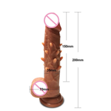 Silicone Dildo Masturbator for Women / Adult Realistic Soft Dildo Sex Toy - EVE's SECRETS