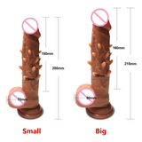 Silicone Dildo Masturbator for Women / Adult Realistic Soft Dildo Sex Toy - EVE's SECRETS