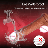 Thrusting Silicone Dildo Vibrators with Remote Control / Realistic Masturbators / Adult Sex Toys - EVE's SECRETS
