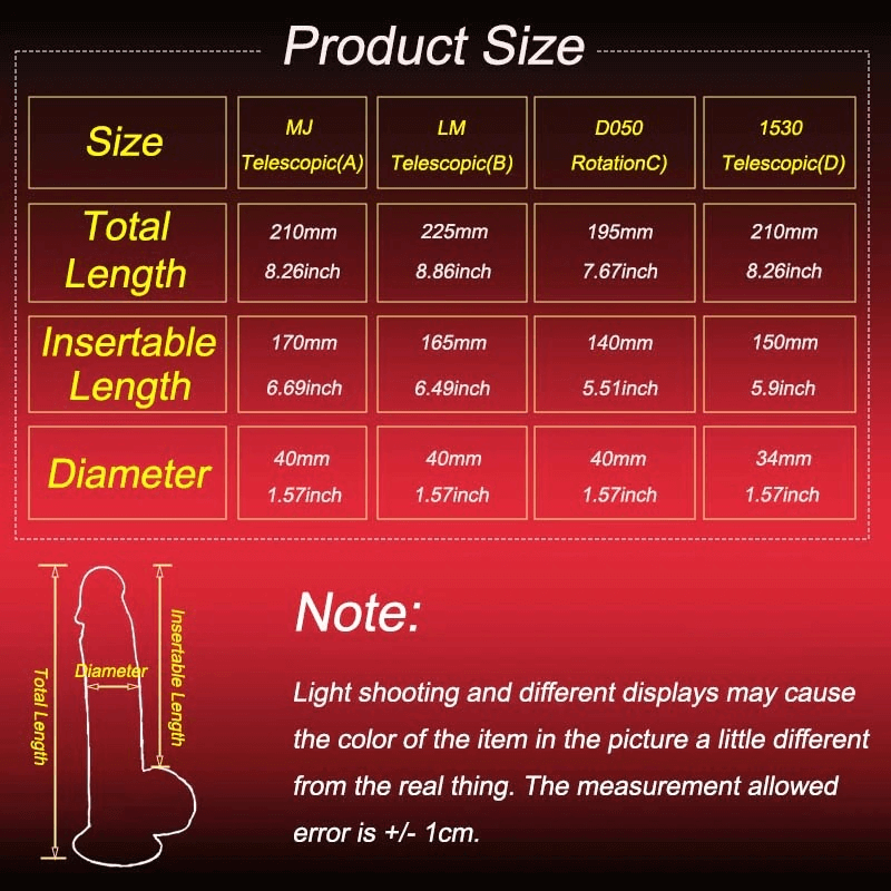 Thrusting Silicone Dildo Vibrators with Remote Control / Realistic Masturbators / Adult Sex Toys - EVE's SECRETS