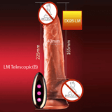 Thrusting Silicone Dildo Vibrators with Remote Control / Realistic Masturbators / Adult Sex Toys - EVE's SECRETS