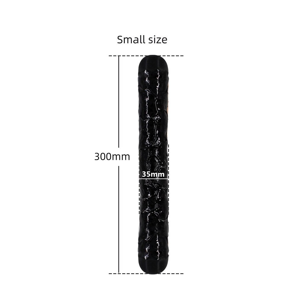 Silicone Double Head Dildo For Women / Vaginal Anal Plug Massager / Large Penis for Adult - EVE's SECRETS