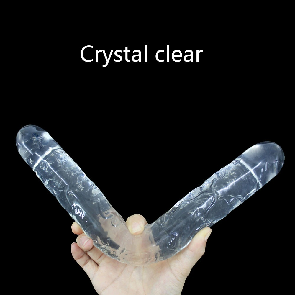 Silicone Double Head Dildo For Women / Vaginal Anal Plug Massager / Large Penis for Adult - EVE's SECRETS