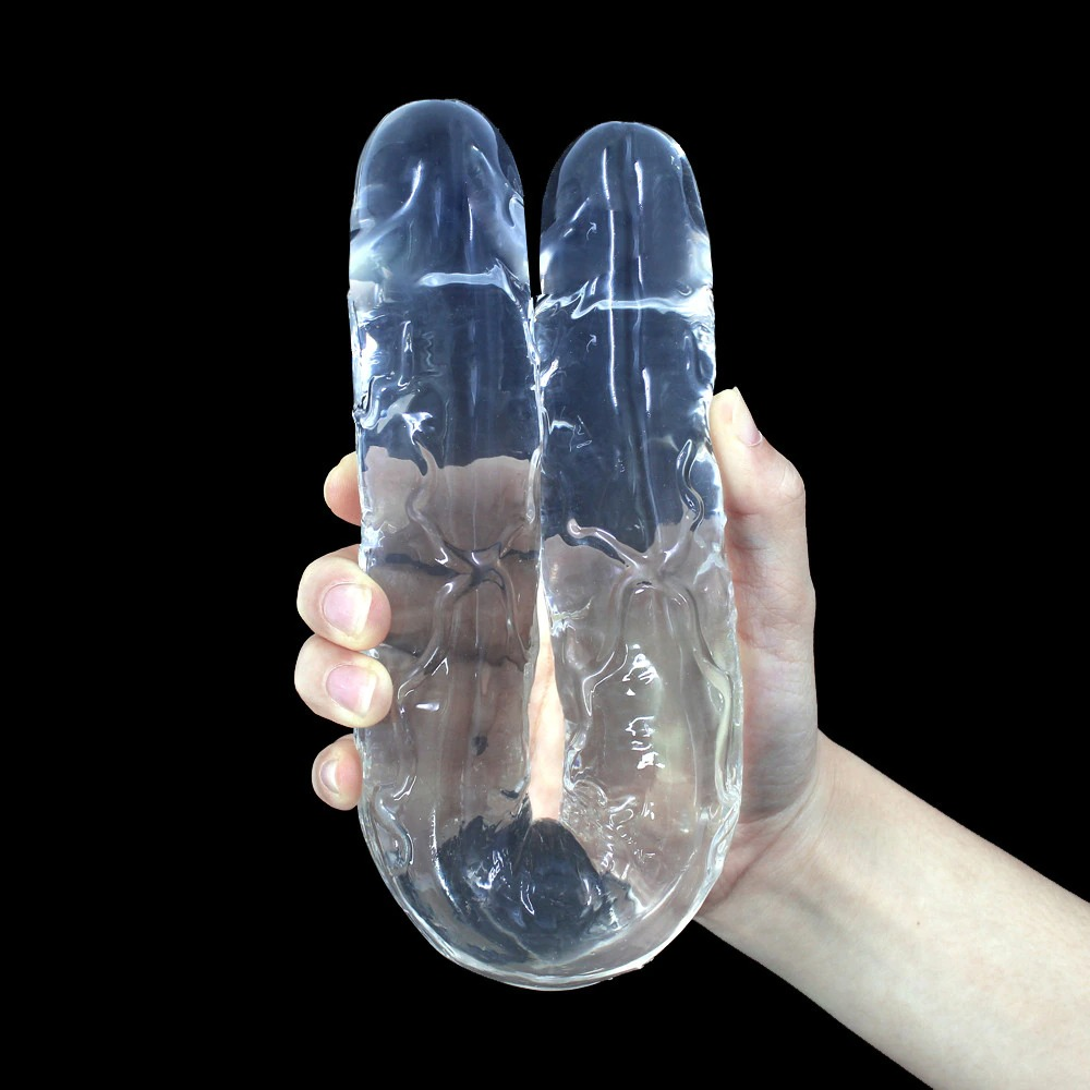 Silicone Double Head Dildo For Women / Vaginal Anal Plug Massager / Large Penis for Adult - EVE's SECRETS