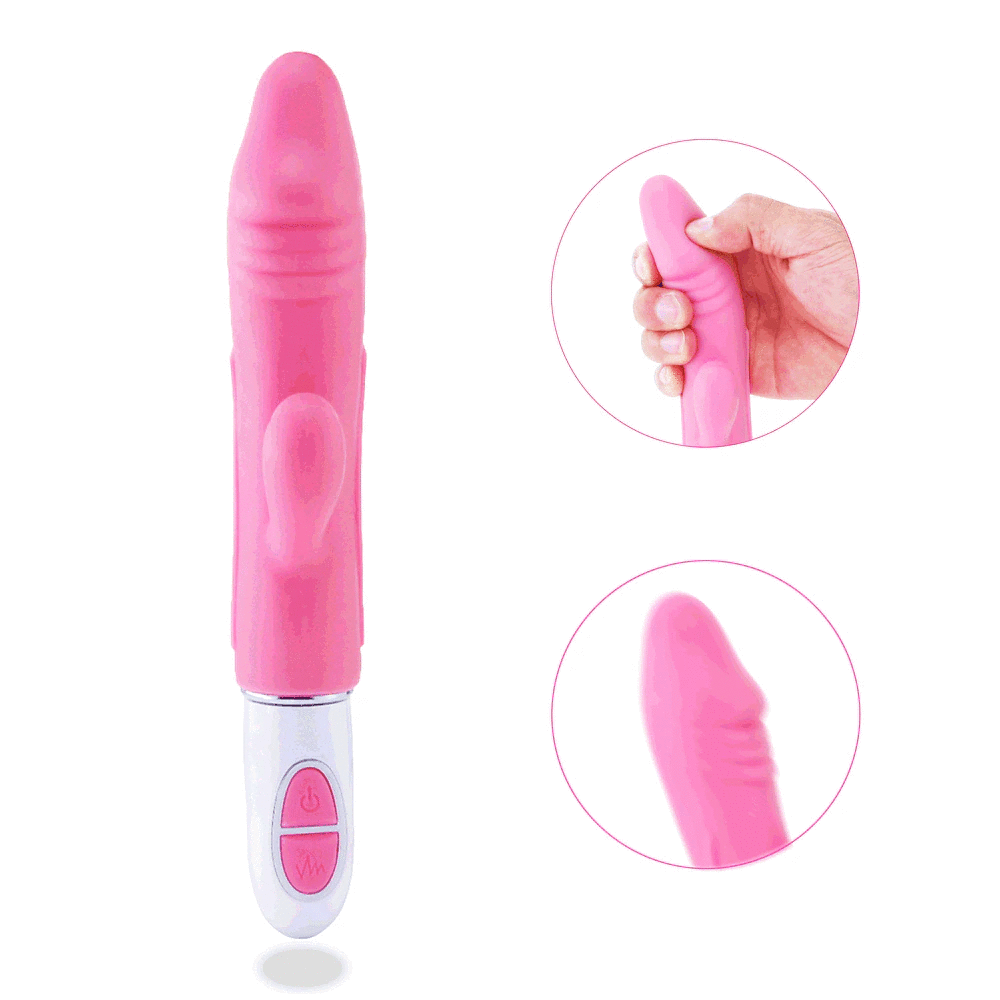 Silicone G-Spot Vibrator and Clitoris Massager / Women's Mastrubator - EVE's SECRETS