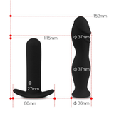 Silicone Inflatable Anal Dildo for Ladies / Adult Sex Toy Anal Douche Plug - EVE's SECRETS