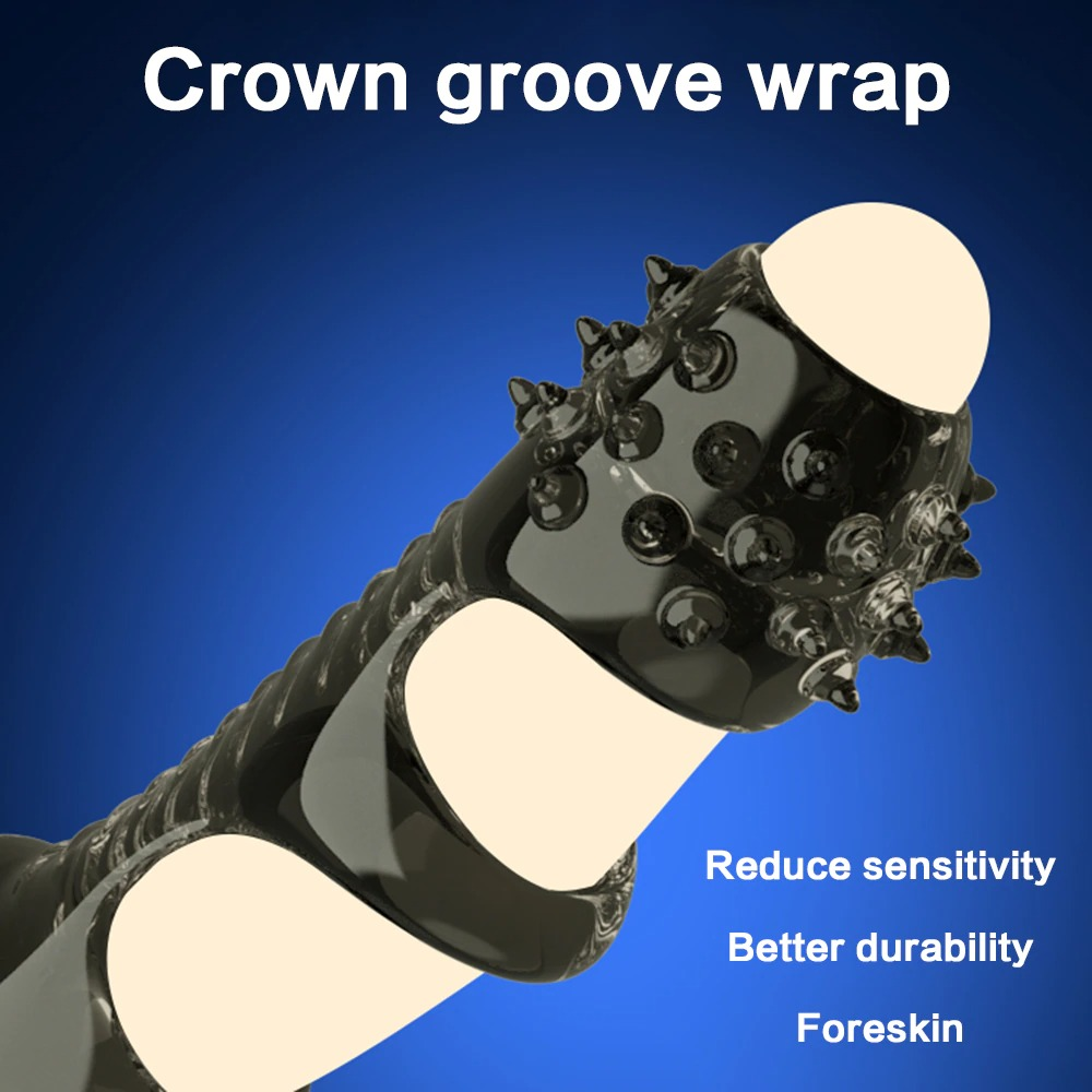 Silicone Reusable Penis Sleeves / Flexible Penis Extenders in Three Variants - EVE's SECRETS