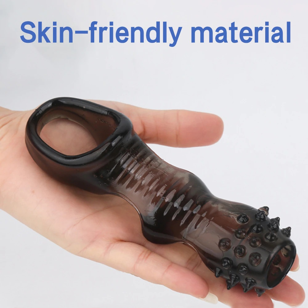 Silicone Reusable Penis Sleeves / Flexible Penis Extenders in Three Variants - EVE's SECRETS