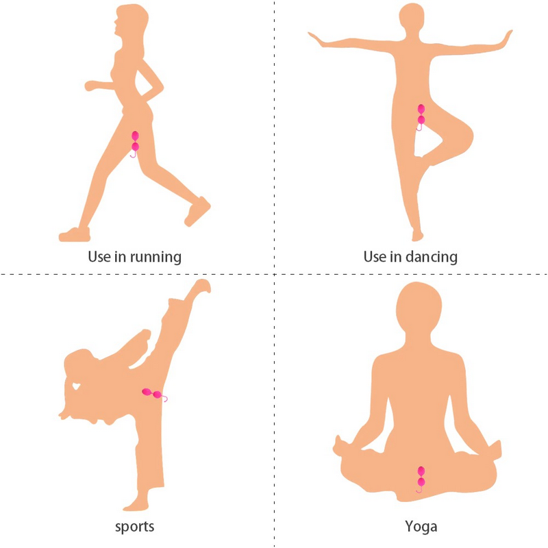 Silicone Smart Ben Wa Kegel Vagina Ball / Tighten Exercise Safe Medical Vaginal Trainer - EVE's SECRETS