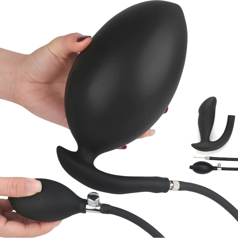 Silicone Super Large Anal Dilator / Expandable Huge Butt Plug / Dildo Pump Prostate Massager - EVE's SECRETS