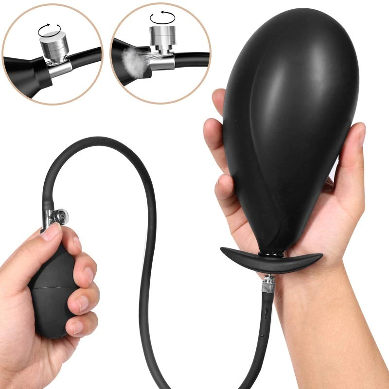 Silicone Super Large Anal Dilator / Expandable Huge Butt Plug / Dildo Pump Prostate Massager - EVE's SECRETS