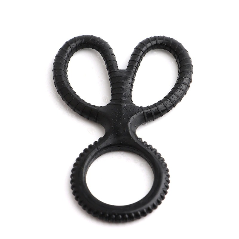 Silicone Three Ring Penis Ring for Men / Cock Ring for Remaining Erect / Adult Sex Toys - EVE's SECRETS