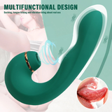 Silicone Vagina Sucking Vibrator / 10 Speed Clitoral Stimulator / Sex Toys for Women - EVE's SECRETS