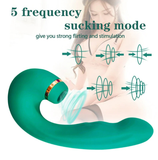 Silicone Vagina Sucking Vibrator / 10 Speed Clitoral Stimulator / Sex Toys for Women - EVE's SECRETS
