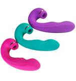 Silicone Vagina Sucking Vibrator / 10 Speed Clitoral Stimulator / Sex Toys for Women - EVE's SECRETS
