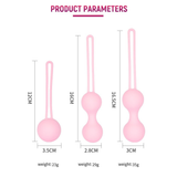 Silicone Vaginal Kegel Balls / Vagina Tighten Exerciser of Ben Wa Balls / Sex Toys for Women - EVE's SECRETS