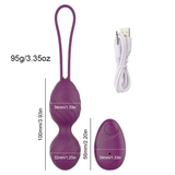 Female Wireless Vibrating Vaginal Ball / Remote Sex Toy Silicone Vibrating Eggs - EVE's SECRETS
