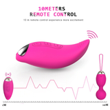 Female Wireless Vibrating Vaginal Ball / Remote Sex Toy Silicone Vibrating Eggs - EVE's SECRETS