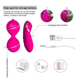 Female Wireless Vibrating Vaginal Ball / Remote Sex Toy Silicone Vibrating Eggs - EVE's SECRETS