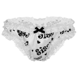 Sissy Lingerie Underwear / High Cut Male Ruffled Panties / Sexy Underpants For Men