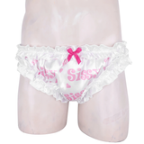Sissy Lingerie Underwear for Gay / High Cut Male Ruffled Panties / Sexy Underpants For Men - EVE's SECRETS
