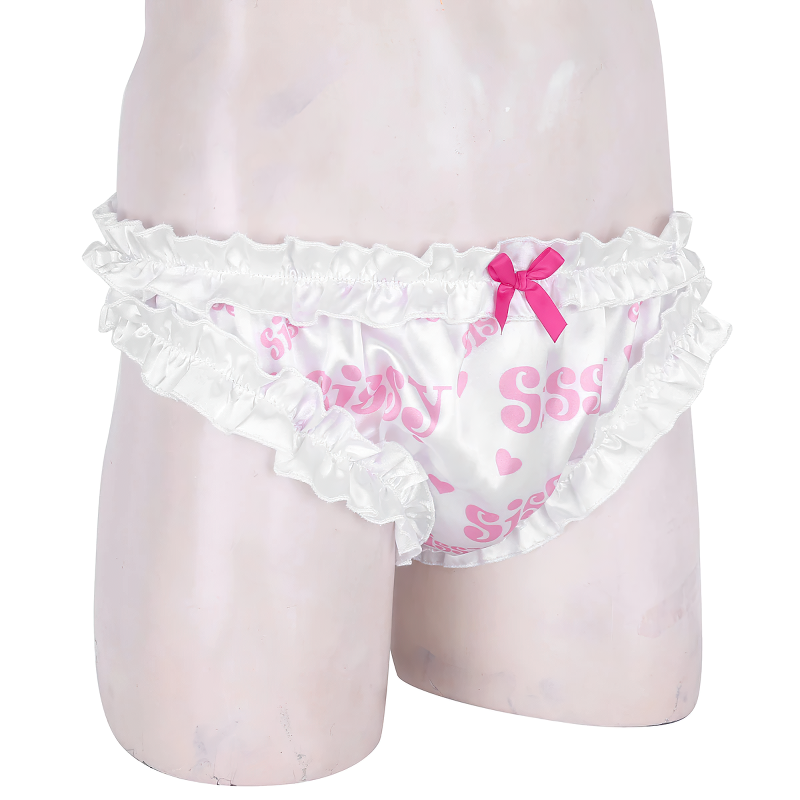 Sissy Lingerie Underwear for Gay / High Cut Male Ruffled Panties / Sexy Underpants For Men - EVE's SECRETS