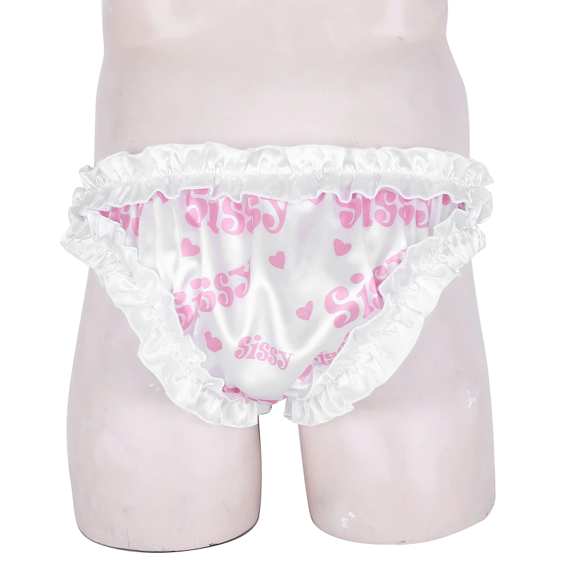 Sissy Lingerie Underwear for Gay / High Cut Male Ruffled Panties / Sexy Underpants For Men - EVE's SECRETS