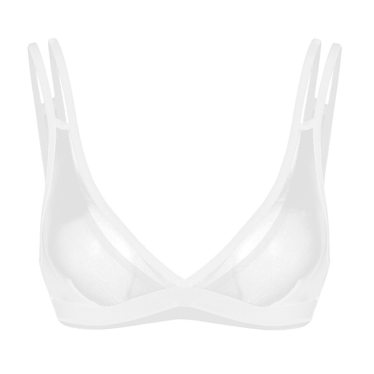 Sleeveless See-Through Women's Lingerie / Wire-free Mesh Bra / Breathable Seamless Top for Female - EVE's SECRETS
