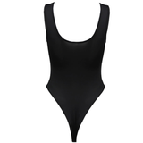 Sleeveless Women's Bodysuit / Sexy Lingerie with Open Crotch - EVE's SECRETS