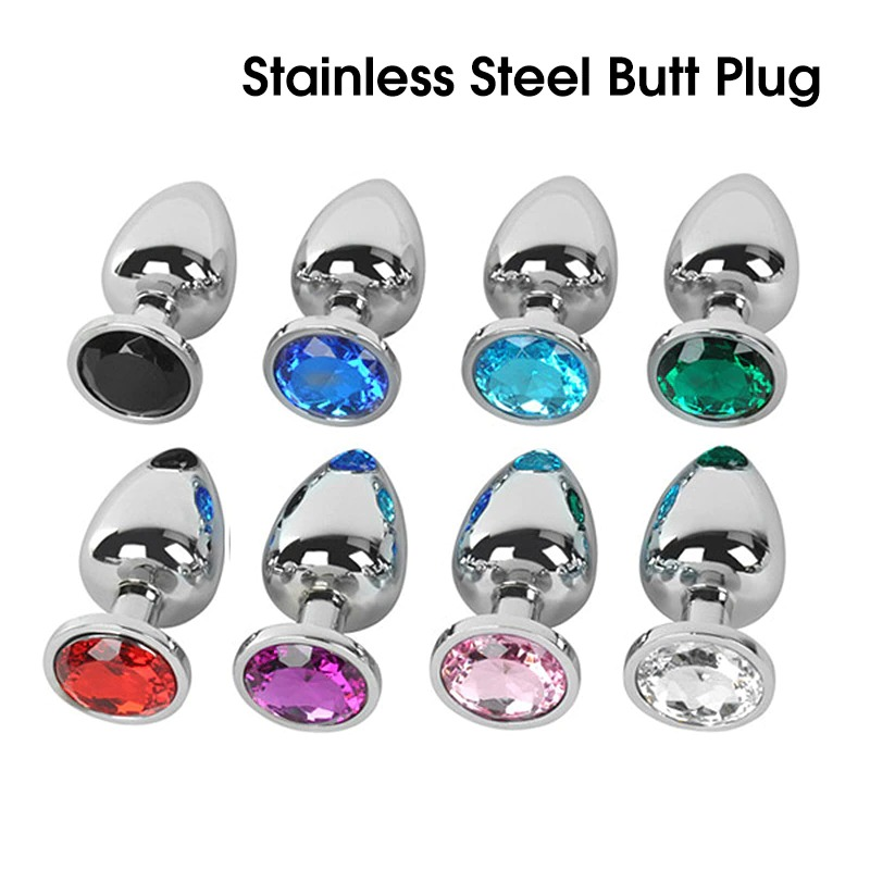 Small Metal Anal Plug / Stainless Steel Anal Toy / Men's and Women's Sex Products - EVE's SECRETS