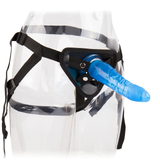 Soft Jelly Realistic Dildo With Suction Cup + Bullet Vibrator and Strap-on Harness / Adults Sex Toys - EVE's SECRETS