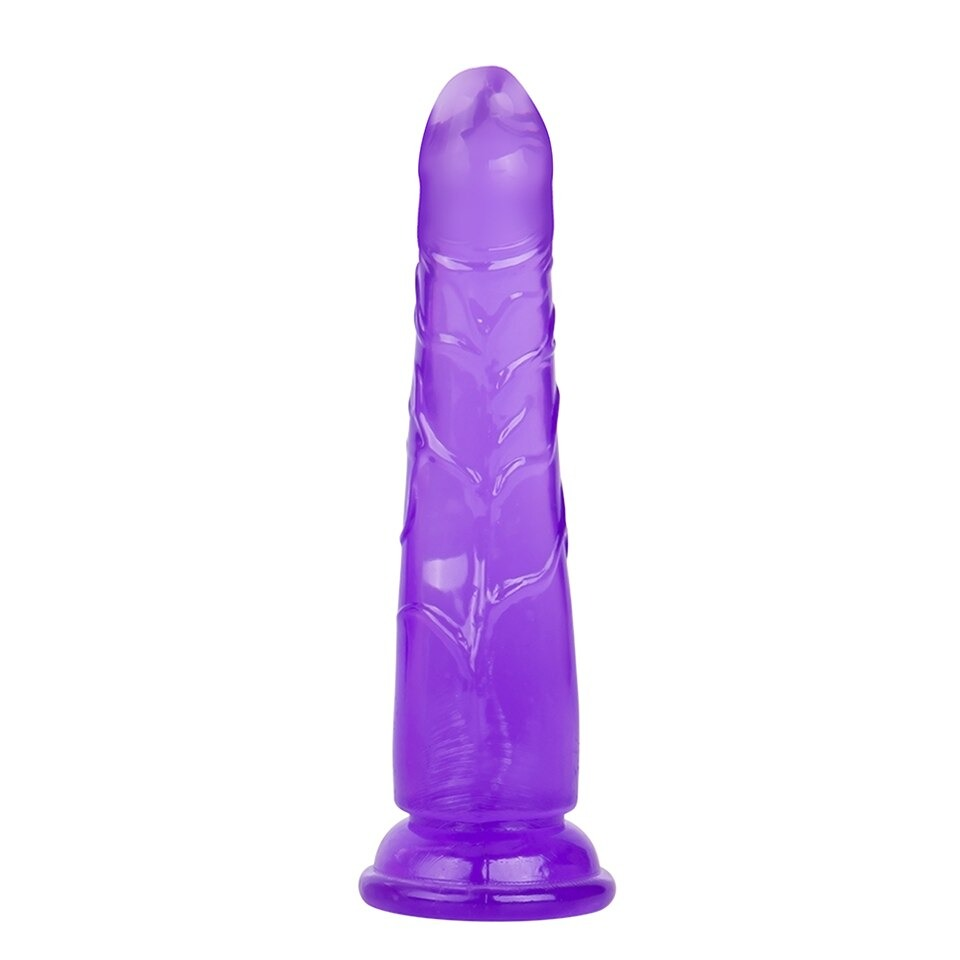 Soft Jelly Realistic Dildo With Suction Cup + Bullet Vibrator and Strap-on Harness / Adults Sex Toys - EVE's SECRETS