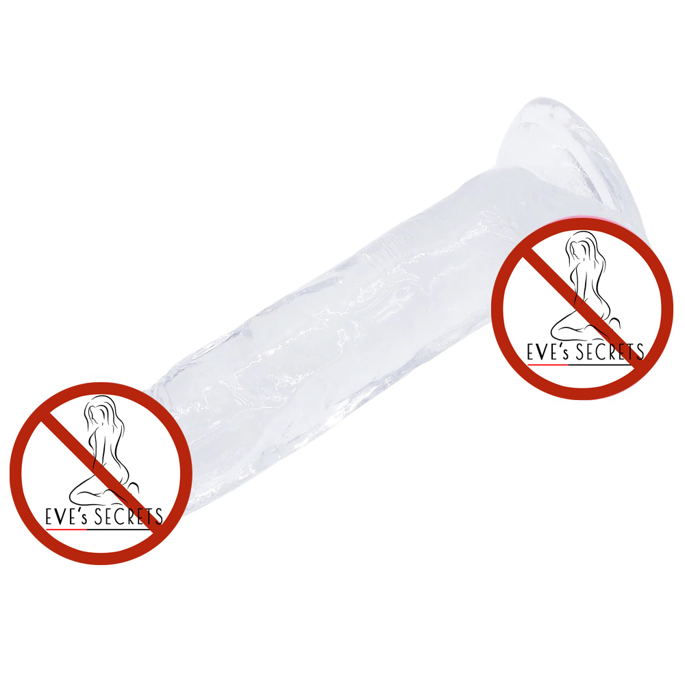 Soft Long Realistic Jelly Dildo for Women / Medical Silicone Dildo in Secret Packaging - EVE's SECRETS
