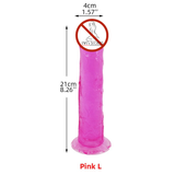 Soft Realistic Jelly Penis for Women / Adult Elastic Large Dildo / Female Sex Toy Dick - EVE's SECRETS