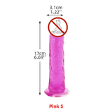 Soft Realistic Jelly Penis for Women / Adult Elastic Large Dildo / Female Sex Toy Dick - EVE's SECRETS