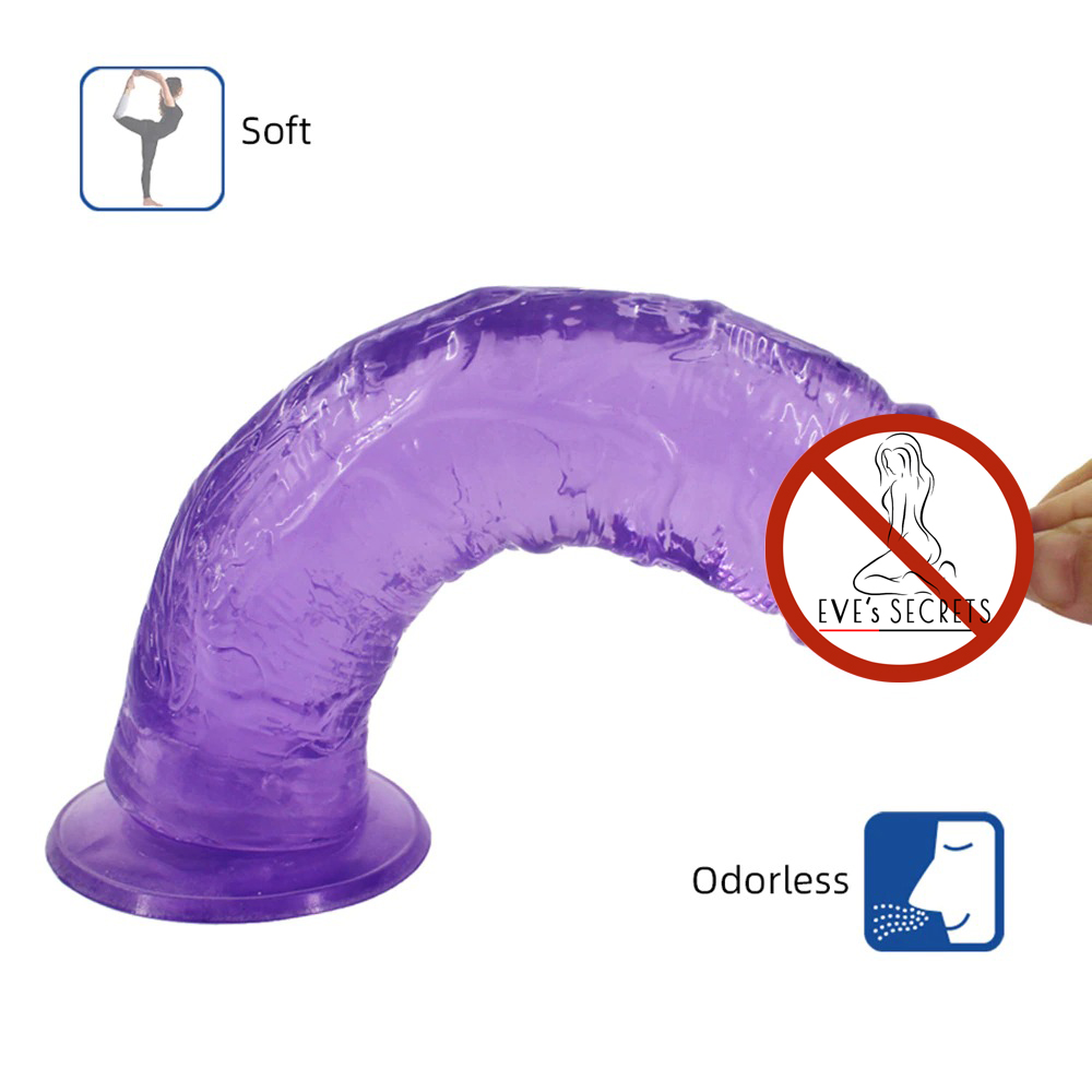 Soft Realistic Jelly Penis for Women / Adult Elastic Large Dildo / Female Sex Toy Dick - EVE's SECRETS