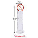 Soft Realistic Jelly Penis for Women / Adult Elastic Large Dildo / Female Sex Toy Dick - EVE's SECRETS