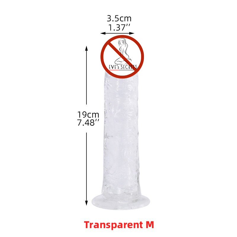 Soft Realistic Jelly Penis for Women / Adult Elastic Large Dildo / Female Sex Toy Dick - EVE's SECRETS