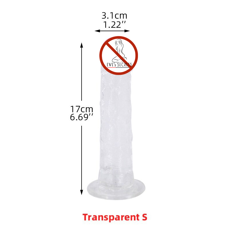 Soft Realistic Jelly Penis for Women / Adult Elastic Large Dildo / Female Sex Toy Dick - EVE's SECRETS